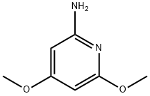 4,6-二甲氧基吡啶-2-胺 结构式