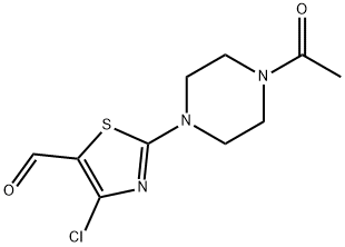 2-(4-Acetylpiperazin-1-yl)-4-chlorothiazole-5-carbaldehyde