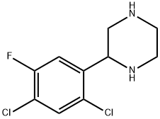 2-(2,4-Dichloro-5-fluorophenyl)piperazine