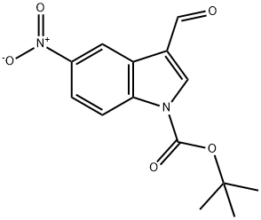 tert-Butyl3-formyl-5-nitro-1H-indole-1-carboxylate