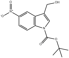 tert-Butyl 3-(hydroxymethyl)-5-nitro-1H-indole-1-carboxylate