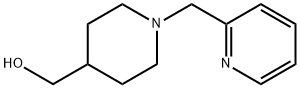 (1-吡啶-2-甲基哌啶-4-基)甲醇 结构式