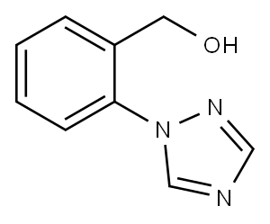 (2-[1,2,4]噻唑-1-苯基)甲醇 结构式