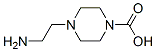 1-Piperazinecarboxylicacid,4-(2-aminoethyl)-(9CI) 结构式