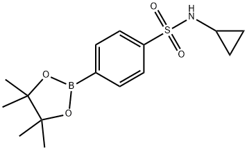 N-Cyclopropyl-4-(4,4,5,5-tetramethyl-1,3,2-dioxaborolan-2-yl)benzenesulfonamide