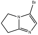 3-溴-6,7-二氢-5H-吡咯[1,2-A]咪唑 结构式