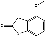 2(3H)-Benzofuranone,  4-methoxy- 结构式