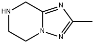 2-甲基-5,6,7,8-四氢-[1,2,4]噻唑并[1,5-A]吡嗪 结构式