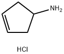 3-环戊烯胺盐酸盐 结构式