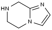 5,6,7,8-四氢咪唑[1,2-A]吡嗪 结构式