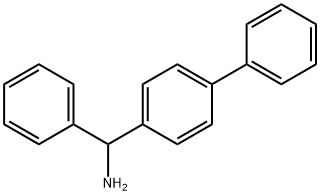 ALPHA-(4-联苯基)苄胺 结构式