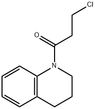 1-(3-氯丙醇基)-1,2,3,4-四氢喹啉 结构式