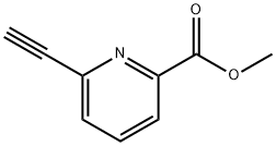 6-乙炔基吡啶甲酸甲酯 结构式