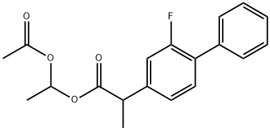 氟比洛芬酯 结构式