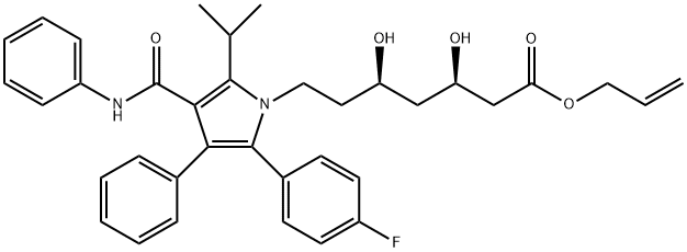 Atorvastatin Ellyl Ester 结构式