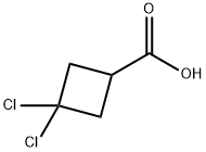 3,3-二氯环丁酸 结构式