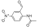 N-(2-甲酰基-4-硝基苯基)乙酰胺 结构式