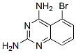 5-BROMO-QUINAZOLINE-2,4-DIAMINE 结构式