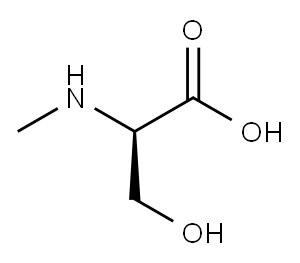 N-METHYL-D-SERINE HYDROCHLORIDE 结构式