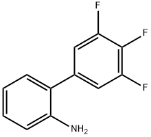 3',4',5'-三氟联苯基-2-胺 结构式