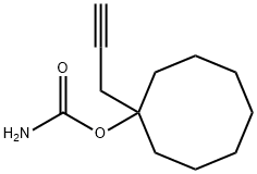 Carbamic acid, 1-(2-propynyl)cyclooctyl ester (6CI,7CI) 结构式