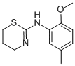 N-(2-甲氧基-5-甲基苯基)-5,6-二氢-4H-1,3-噻嗪-2-胺 结构式