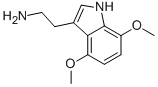 2-(4,7-DIMETHOXY-1H-INDOL-3-YL)-ETHYLAMINE 结构式