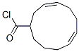 3,7-Cycloundecadiene-1-carbonyl chloride (7CI) 结构式