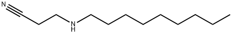 3-(NONYLAMINO)PROPIONITRILE 结构式