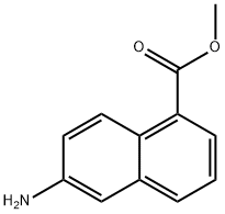6-amino-naphthalene-1-carboxylic acid methyl ester 结构式