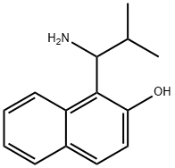 1-(1-AMINO-2-METHYL-PROPYL)NAPHTHALEN-2-OL 结构式