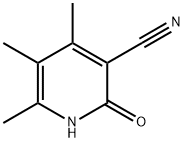 2-HYDROXY-4,5,6-TRIMETHYLNICOTINONITRILE 结构式