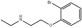 2-(2-溴苯氧基)-N-乙基乙烷-1-胺 结构式