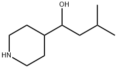 3-甲基-1-哌啶-4-基丁-1-醇 结构式