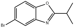 5-溴-2-异丙基-1,3-苯并恶唑 结构式