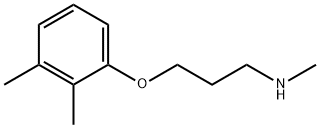 3-(2,3-二甲基苯氧基)-N-甲基丙-1-胺 结构式