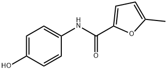 N-(4-羟基苯基)-5-甲基呋喃-2-甲酰胺 结构式