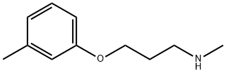 N-甲基-3-(间甲苯基氧基)丙烷-1-胺 结构式