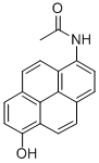 Acetamide, N-(6-hydroxy-1-pyrenyl)- 结构式