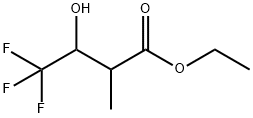 3-羟基-2-甲基-4,4,4-三氟丁酸乙酯 结构式