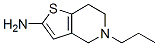 Thieno[3,2-c]pyridin-2-amine, 4,5,6,7-tetrahydro-5-propyl- (9CI) 结构式
