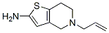 Thieno[3,2-c]pyridin-2-amine, 4,5,6,7-tetrahydro-5-(2-propenyl)- (9CI) 结构式
