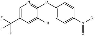 2-(4-硝基苯基)-3-氯-5-三氟甲基吡啶 结构式