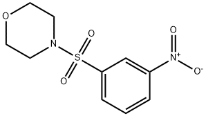 4-(3-硝基苯基磺酰)吗啉 结构式