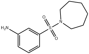 3-(AZEPANE-1-SULFONYL)-PHENYLAMINE 结构式