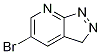 3H-PYRAZOLO[3,4-B]PYRIDINE,5-BROMO- 结构式