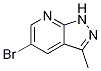 5-broMo-3-Methyl-1H-pyrazolo[3,4-b]pyridine 结构式