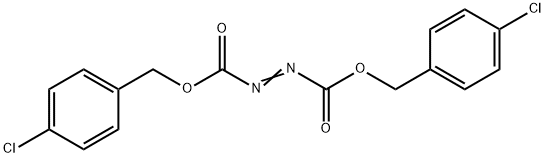 双(4-氯苄基)偶氮二甲酸酯 结构式