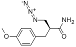 (S)-3-AZIDO-2-(4-METHOXYBENZYL)PROPANAMIDE 结构式