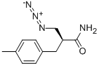 (S)-3-AZIDO-2-(4-METHYLBENZYL)PROPANAMIDE 结构式